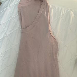 Regular length purple tank top